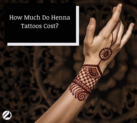How Much Does A Henna Cost